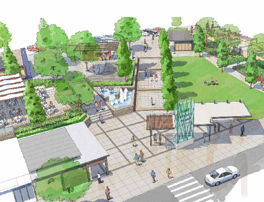 BRAVE NEW WORLD: Nelson Reserve will remain the primary recreation park and location for community events and performances and will have strong connections with Mary St through the Mary Street Plaza (pictured).